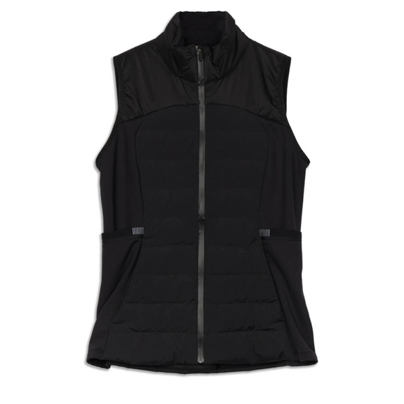 lululemon athletica Jackets & Blazers - NEW Lululemon Down For it ALL Vest BLACK SZ 14 (XL/XXL) - LIKE NEW!